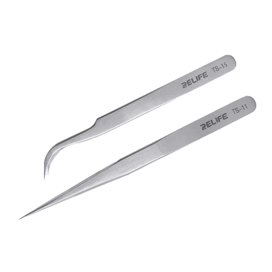 [6941590207926] Pinza Relife TS-15 Curva Anti-magnética y Anti-ácido