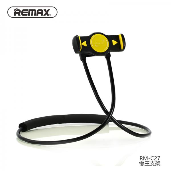 [6954851269496] HOLDER RM-C27 R-LAZY REMAX - NEGRO/AMARILLO