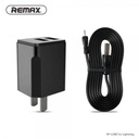 CARGADOR CASA RP-U2811 REMAX - LIGHTNING NEGRO
