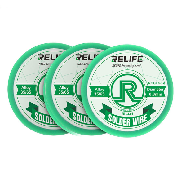[6971806511653] Soldadura Relife RL-441 Estaño 0.5mm 55G