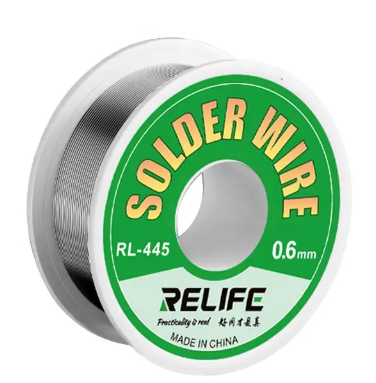 [6941590208398] Relife Soldadura RL-445 0.6mm 25G - Precisión Profesional