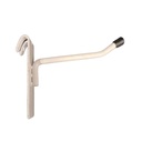 Gancho Lamina Malla PG FG-0267 Grueso 6MM Blanco 100MM