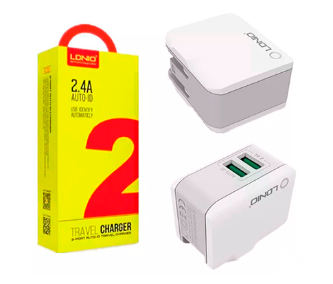 [6933138622134] Cargador LDNIO A2203 Micro B Blanco 12W