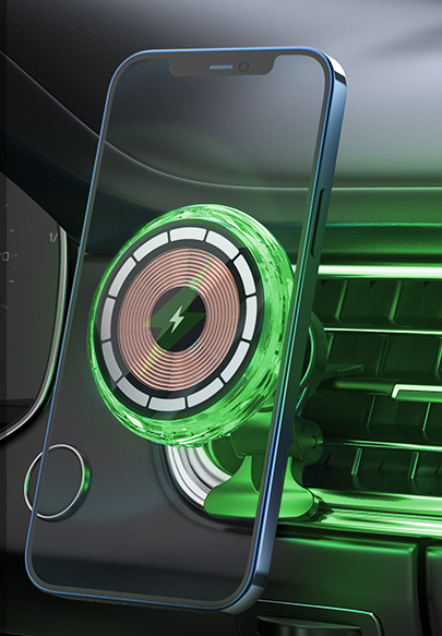 [CCI031] Cargador Inalambrico C25 Negro Carga Moderna