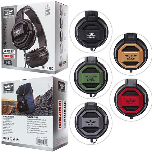 [MDIDC032] Lelisu Audifonos Manos Libres LS-802 Rojo