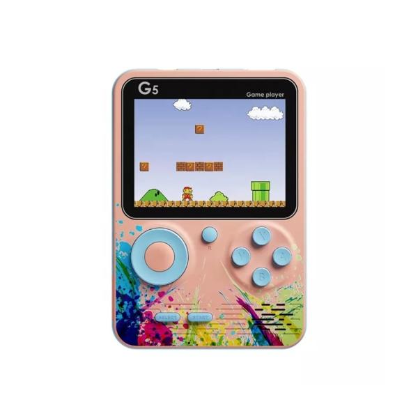 [VCS002] Consola G5 Celeste Portátil 500 Juegos Clásicos