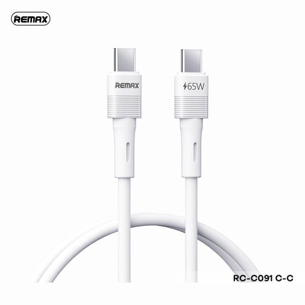[6954851210658] Remax Cable USB C RC-C091 Leya Azul Carga Rapida 65W