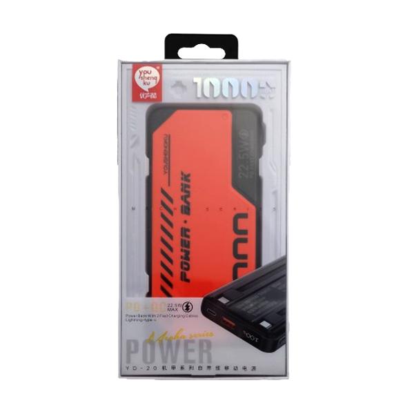 [BBE359] Bateria Emergencia Youshengku YD-20 Naranja Accesorios Celular