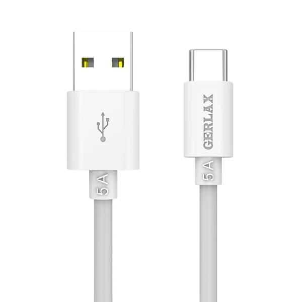 [6975011272392] Cable Gerlax GD-38 USB Tipo C Blanco
