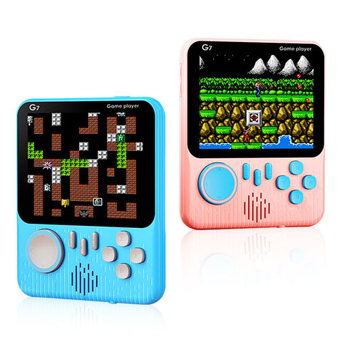 [VCS006] Consola Portatil G7D Rosado 16GB 15000+ Juegos