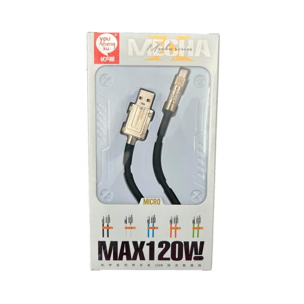 Cable Youshengku Lightning K-36 Rojo