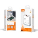 Cargador LDNIO Q229 Micro B Blanco Carga Rápida