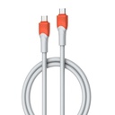 Ldnio Cable USB Tipo C-C LC602C 2m Naranja Gris