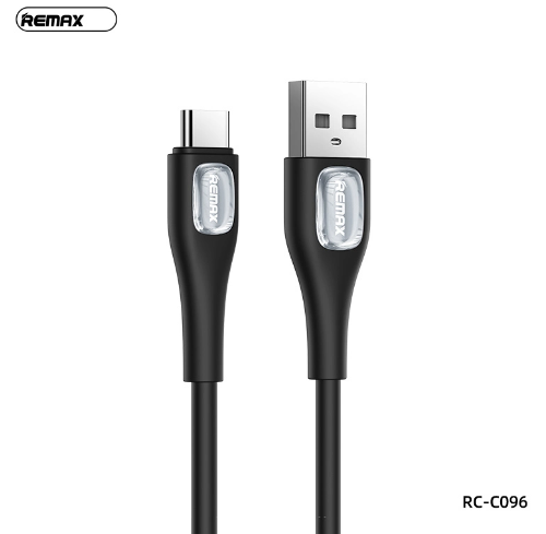 [6954851219309] Cable Remax Lightning RC-C096 Moka Carga Rapida 1 Metro Morado