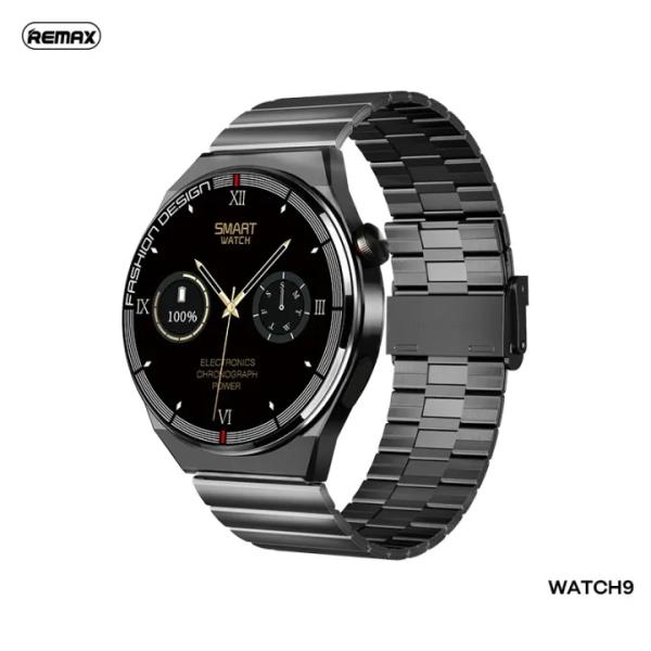 [6954851209362] Reloj Inteligente Remax Watch 9 Serie Czhiwo Negro - Conectividad Total