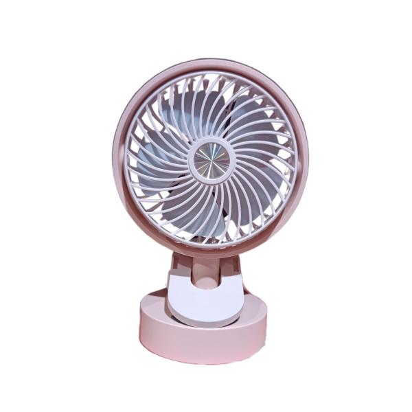 [HVE0067] Ventilador DD8019T Portatil Color Rosado Oscuro Para Celular
