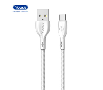 Yookie Cable Usb Micro B Cb17 Blanco - Carga Estable