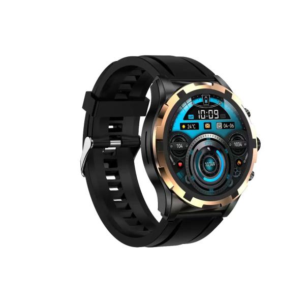 [RRI0036] Reloj Inteligente HK98 Negro - Pantalla HD Redonda