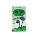 Audifono Gerlax GE-04 Verde Tipo-C Rango Frecuencia 20Hz-20000Hz