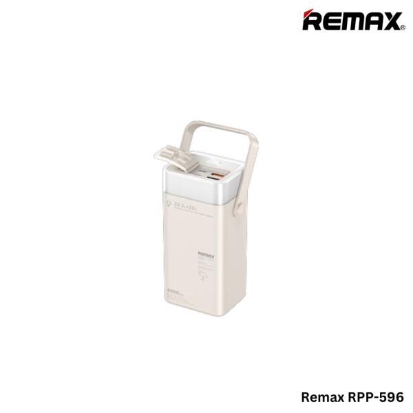 [6954851210863] Bateria Remax Fluorita RPP-596 40000mAh Gris