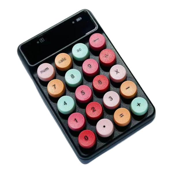 [ATC0020] Teclado Numerico Inalambrico Q3 Rosado - 20 Teclas