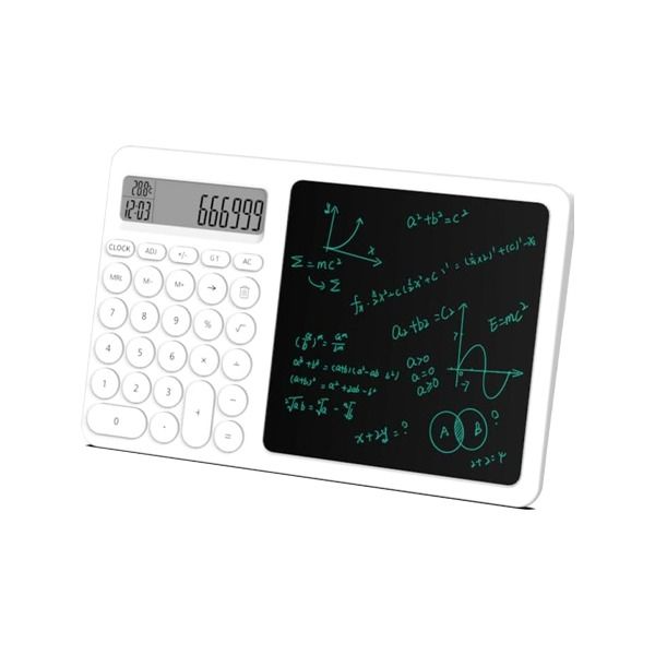 [OTA0026] Tableta Electrónica J01 con Calculadora Blanca