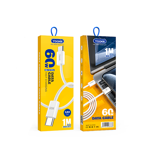 [6971916566383] Yookie Cable Lightning CB70 1 Metro Blanco C-i