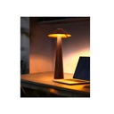 Lampara Nordica Moderna NO-HB047 Cafe Oscuro - Luz Tactil Regulable