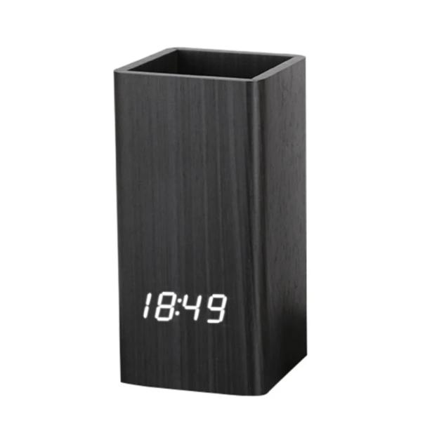 [RRD0046] Reloj Despertador LED MY-025 Cafe - Moderno Espejo