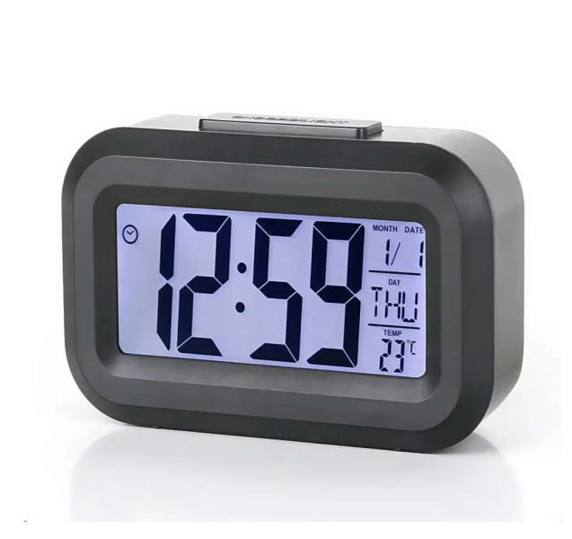 [RRD0051] Reloj 2025 Azul Luz Escritorio Alarma