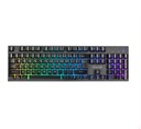 Teclado Marvo Scorpion K604 Negro Membrana RGB Anti-Ghosting