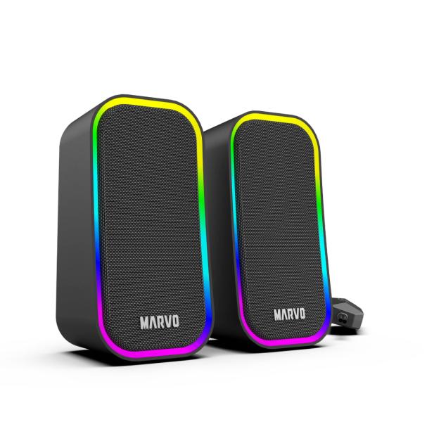 [6932391936719] Parlante Marvo SG-285 Havoc20 BK RGB Negro