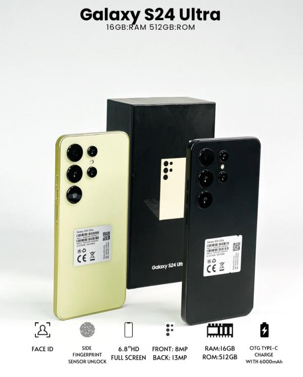 [OTC0001] Celular CCIT S24 Ultra Dorado 512GB 16GB RAM 6.8" Android 15