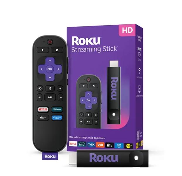 [829610008424] Roku Stick HD 3840RW Dispositivo Streaming