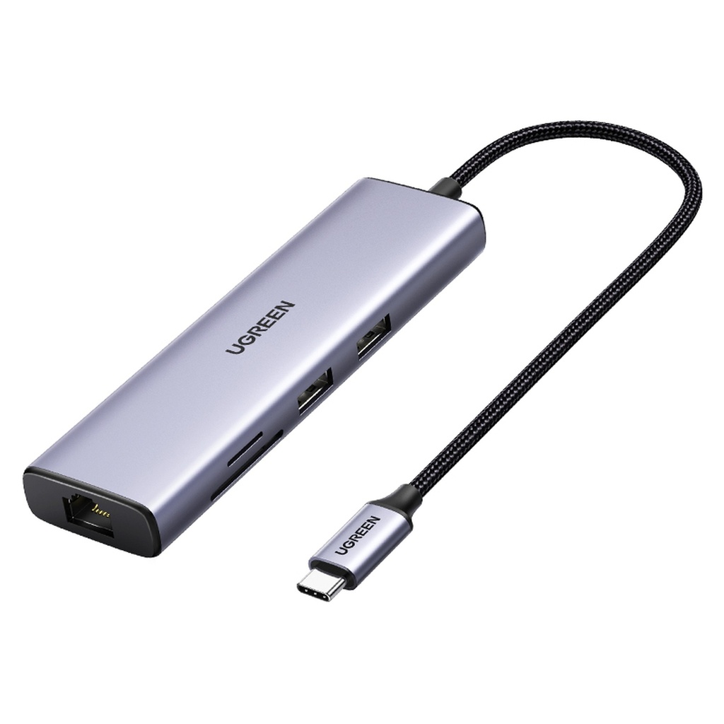 [AC10048] Hub Ugreen CM512 7 en 1 USB-C 4K HDMI