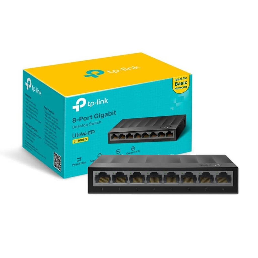 TP Link Switch Gigabit 8 Puertos LS1008G