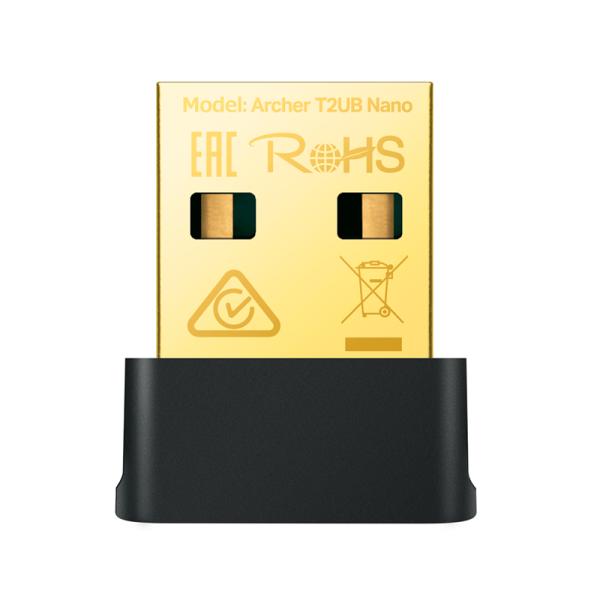 [1214064] Adaptador TP Link USB Inalambrico AC600 Archer T2UB Nano