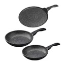 Westinghouse Juego Sartenes 3 Piezas Aluminio Antiadherente