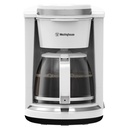 Westinghouse Cafetera 12 Tazas con Filtro Blanca WKCMYD19WH