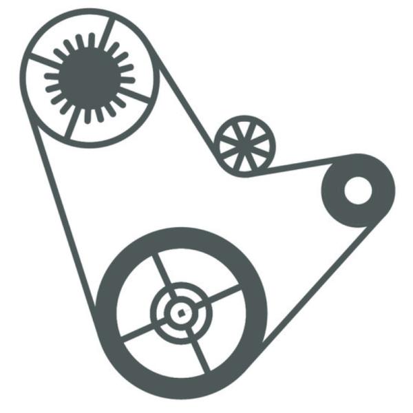 [RP005] Zebra Repuesto Kit Manual Advance Wheel with Belt P1094879-033