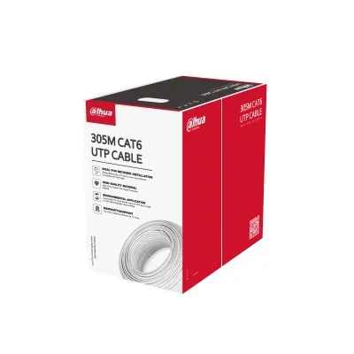 [SB-PFM920I-6UNC] Dahua Cable UTP Cat6 305m PoE - DH-PFM920I-6UN-CN