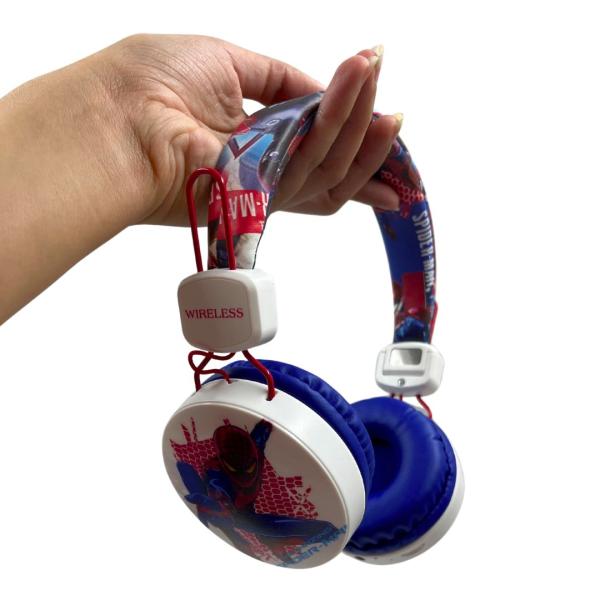 [KT-14717] Neos Audifonos Bluetooth MF 601 Hombre Araña Inalambricos