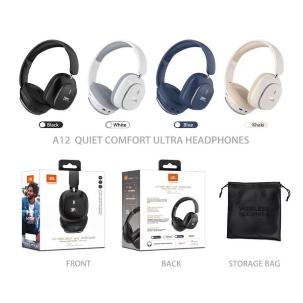 Audifono Bluetooth Universal A12 Negro