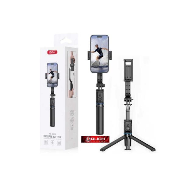 [KT-14525] Xo Tripode Para Selfie Ss13 Negro Con Control Bluetooth
