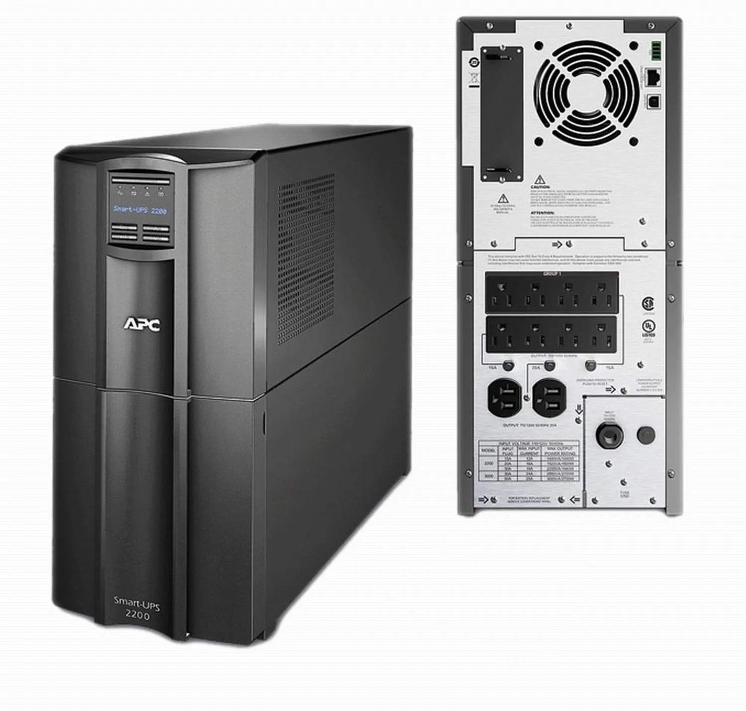 Apc SMART-UPS 2200VA LCD 120V Sc SMT2200C