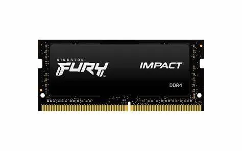 [SB-KF432S20IB/8] Kingston Memoria Ram Soddimm Fury 8gb Ddr4-3200