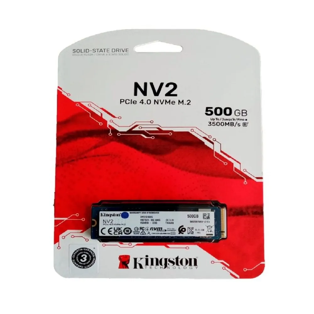 Kingston Ssd Nv2 500gb M.2 Nvme