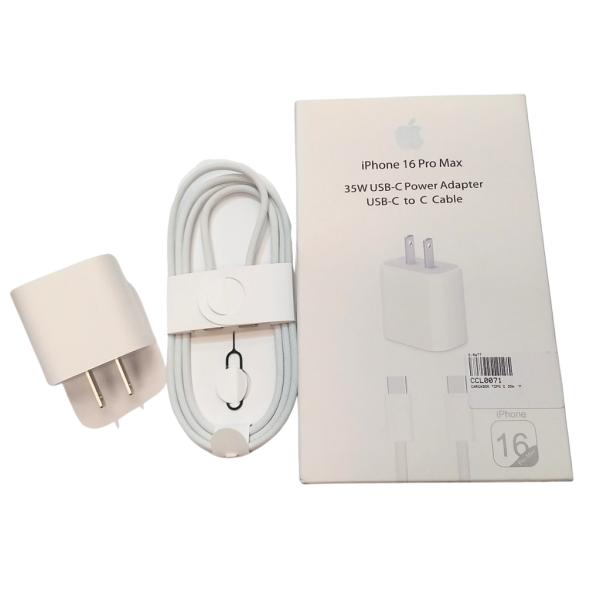 Apple Cargador Completo Tipo C 30W iPhone 15 Pro Max