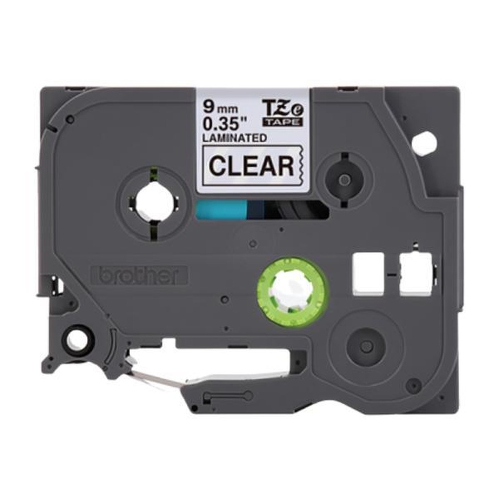 [SB-TZe121] Cinta Brother Tze121 P-touch Negra/Transparente 9mm