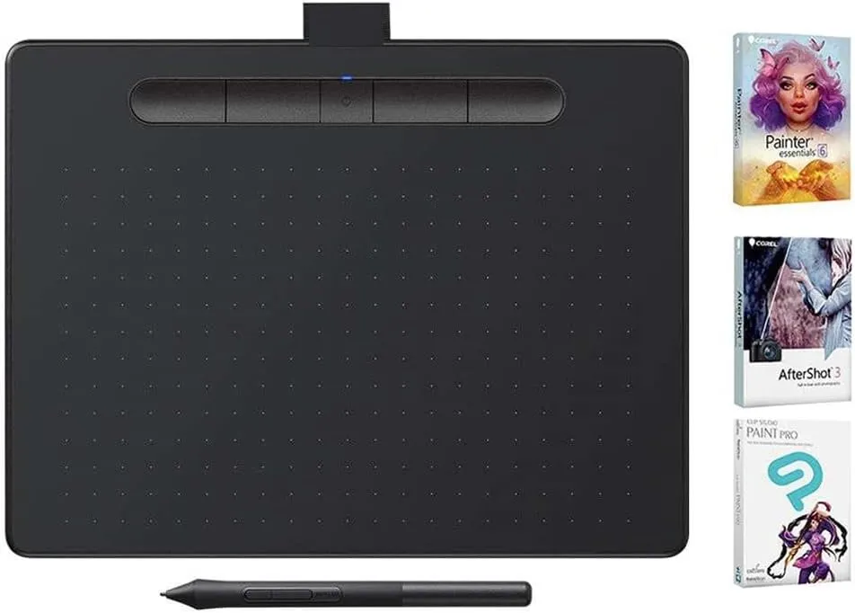 Wacom Intuos M Tableta Digital Inalámbrica Negra